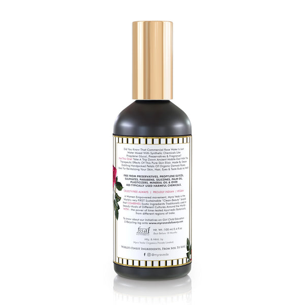 Myra Veda Pure Rose Water -100ml