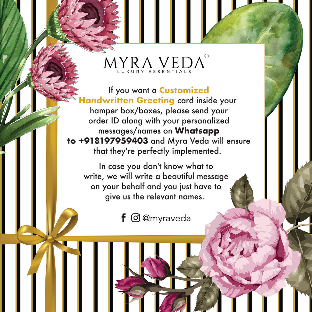 #MYRAkhi APPRECIATION OF LOVE LARGE GIFT HAMPER for 'SISTER'- PACK OF 5