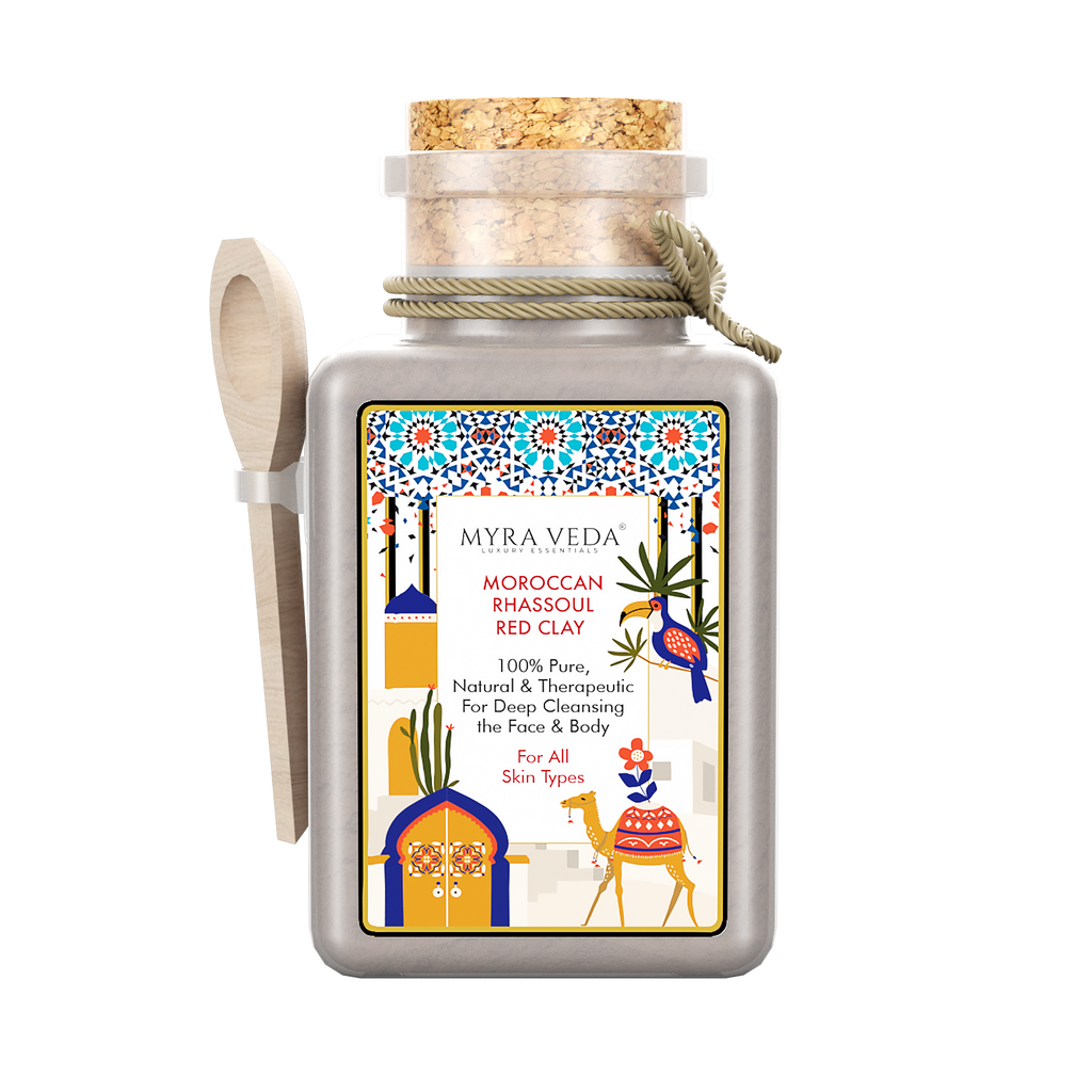 Moroccan Rhassoul Red Clay